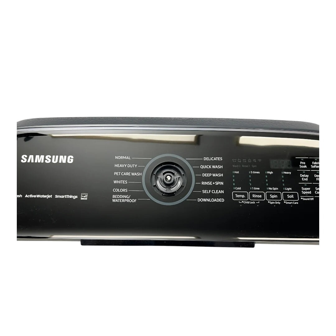 Samsung WA54CG7150AD Washer Control Panel ( Brushed Navy ) DC97-23278R