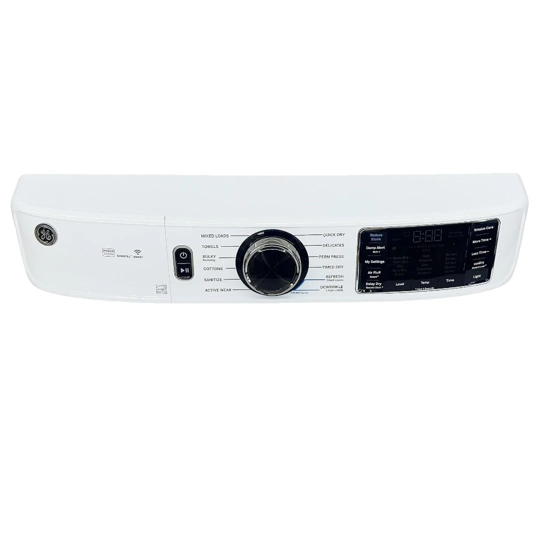 GE Dryer Control Panel WE13X36403, WE13X36404, WE22X36399, WE22X37339