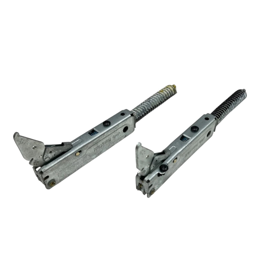 GE Wall Range Oven Door Hinge Set WB10X27500, WB10X27501