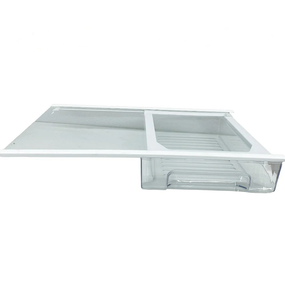 Whirlpool Refrigerator Glass Shelf w/Bin Assembly W11656636, W10815714