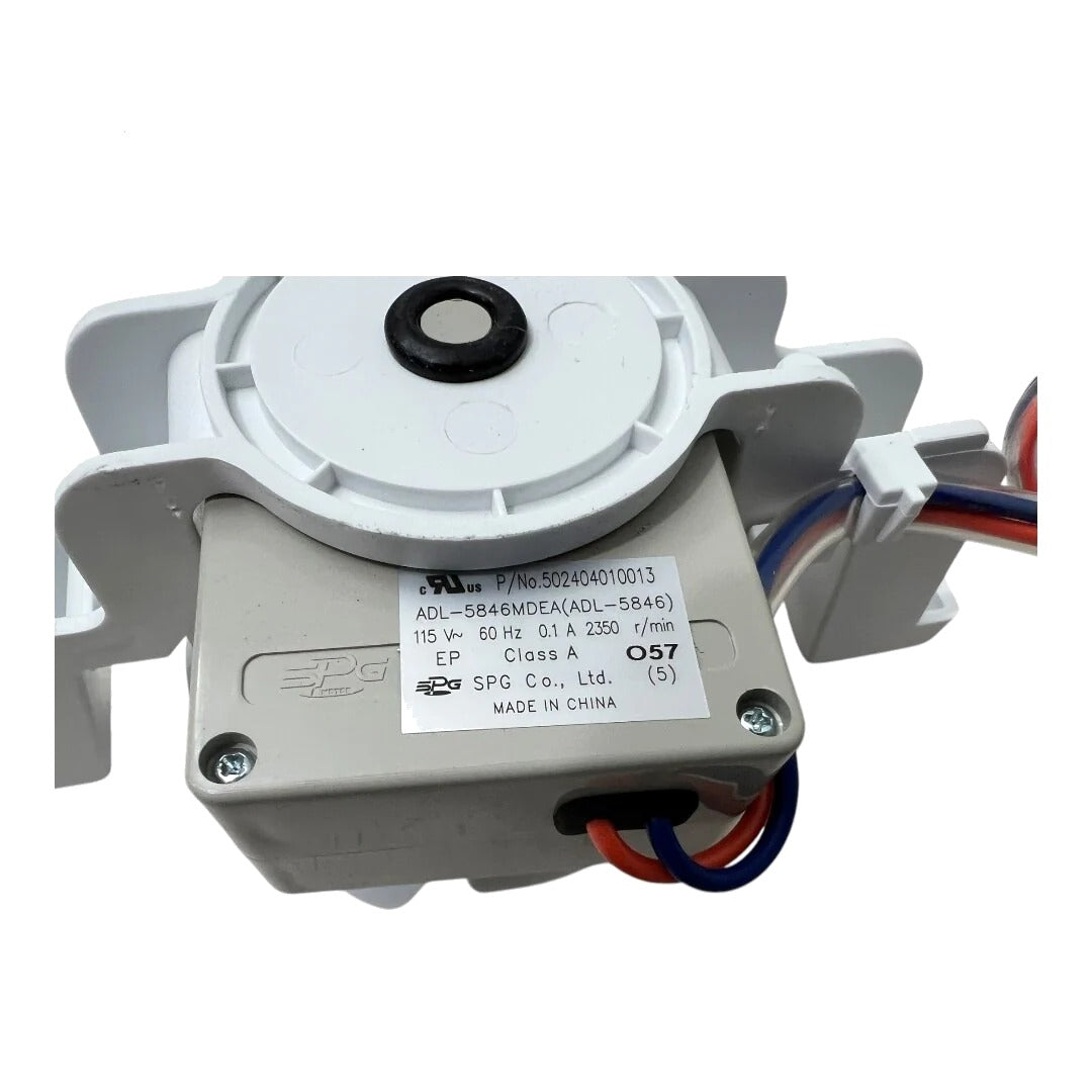 GE Refrigerator Evaporator Fan Assembly WR60X25798, WR60X25785