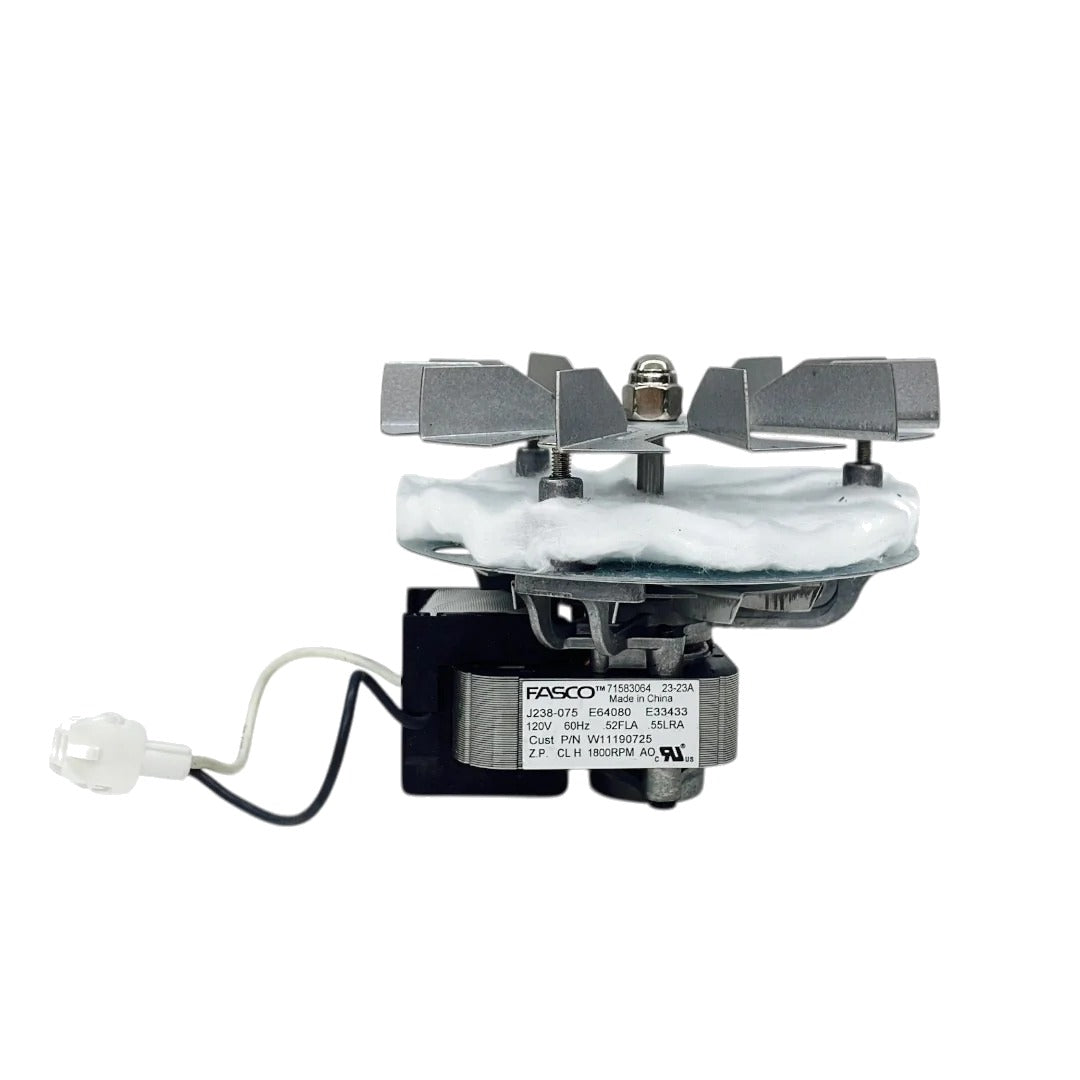 Whirlpool Range Oven Motor Fan W11190725, W11235883, 4845226, W10272341