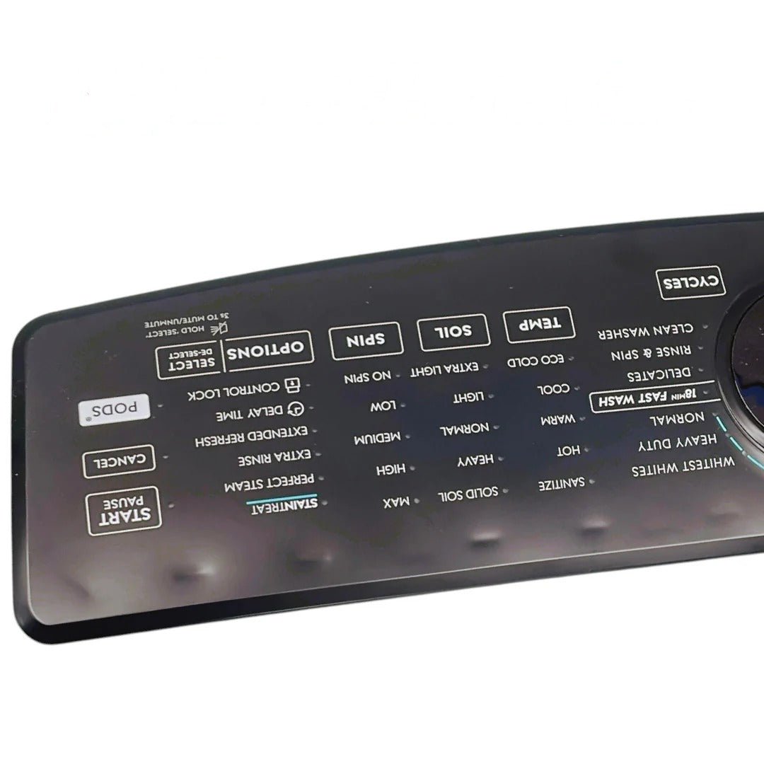 Electrolux Washer Control Panel (Black) 5304529484, 5304529888, 5304529826
