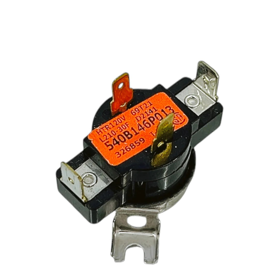 GE Dryer Safety Thermostat 540B146P013, WE4M181, WE04M0181, WE4M0181