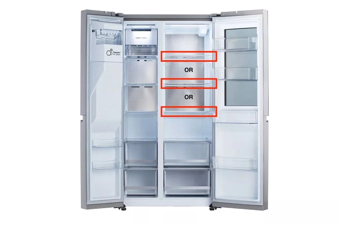 LG Refrigerator Glass Shelf AHT75335101