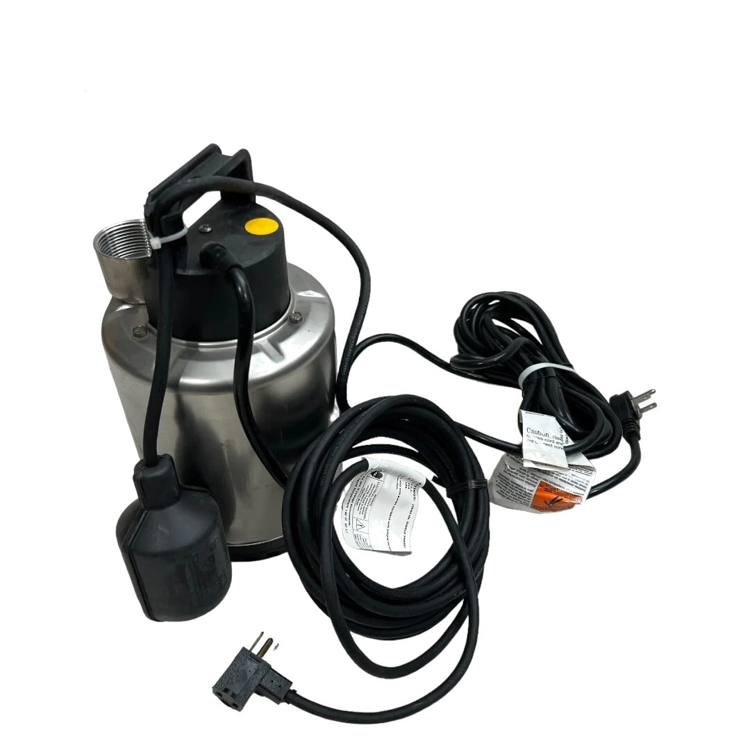 Bell & Gossett SS0711ATF Stainless Steel Submersible Sump Pump, 3/4 HP