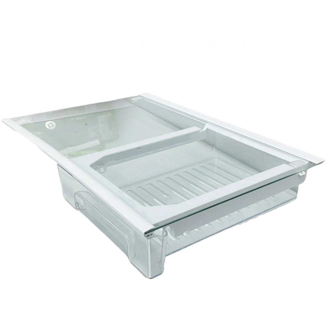 Whirlpool Refrigerator Glass Shelf w/Bin Assembly W11656636, W10815714
