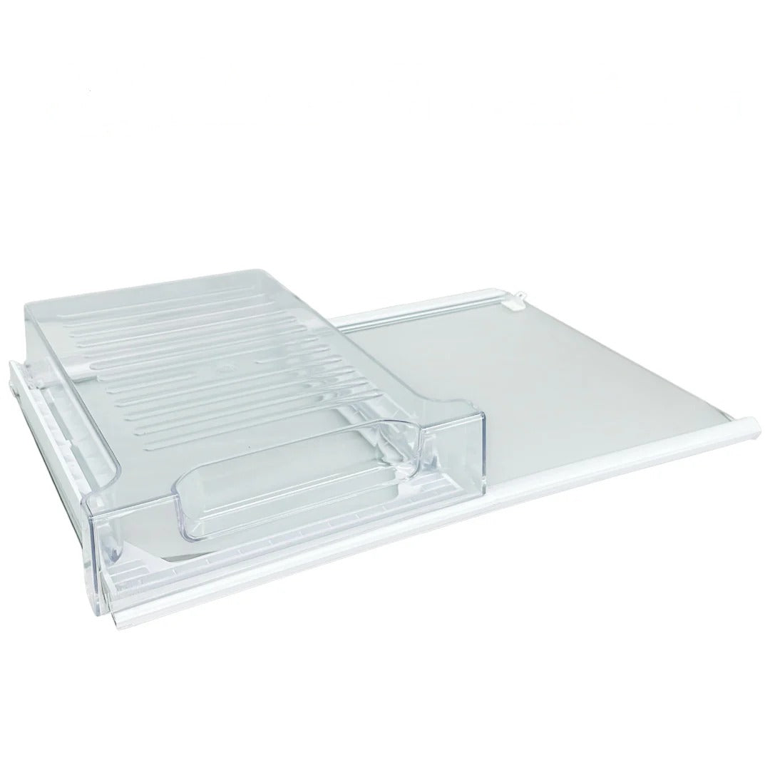 Whirlpool Refrigerator Glass Shelf w/Bin Assembly W11656636, W10815714
