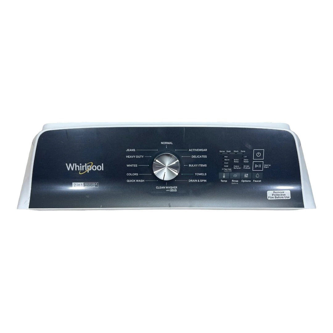 Whirlpool Washer Control Panel W11643702, W11391568, W11374900, W11481116