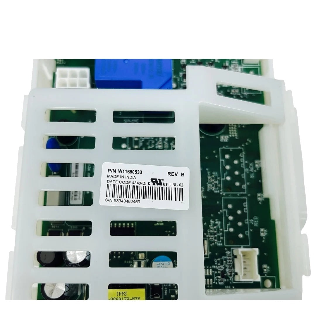 Whirlpool Dryer Electronic Control Board W11650533, W11656006, W11579847