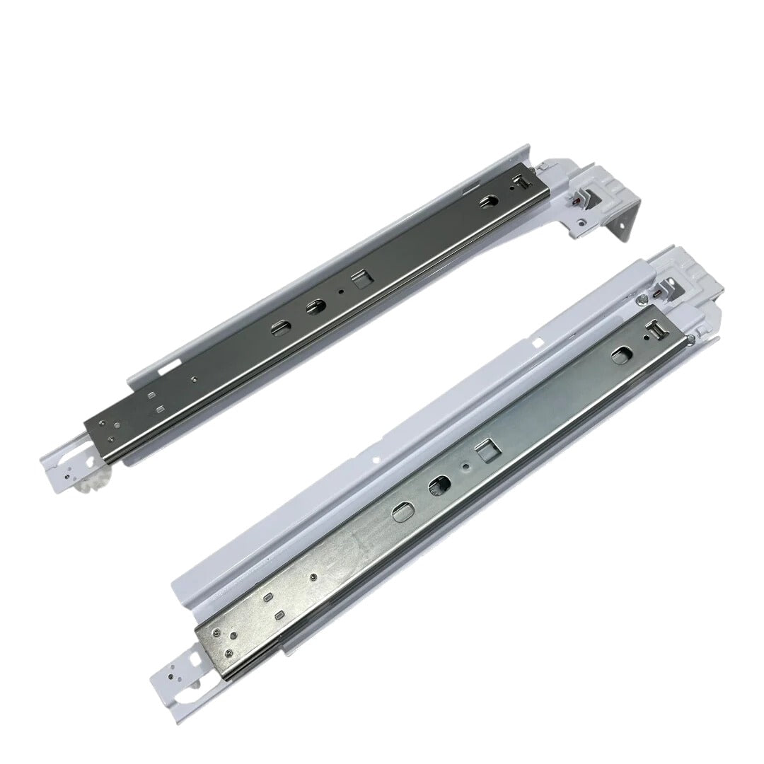 GE Refrigerator Convertible Drawer Slide Set WR72X39427, WR72X39428