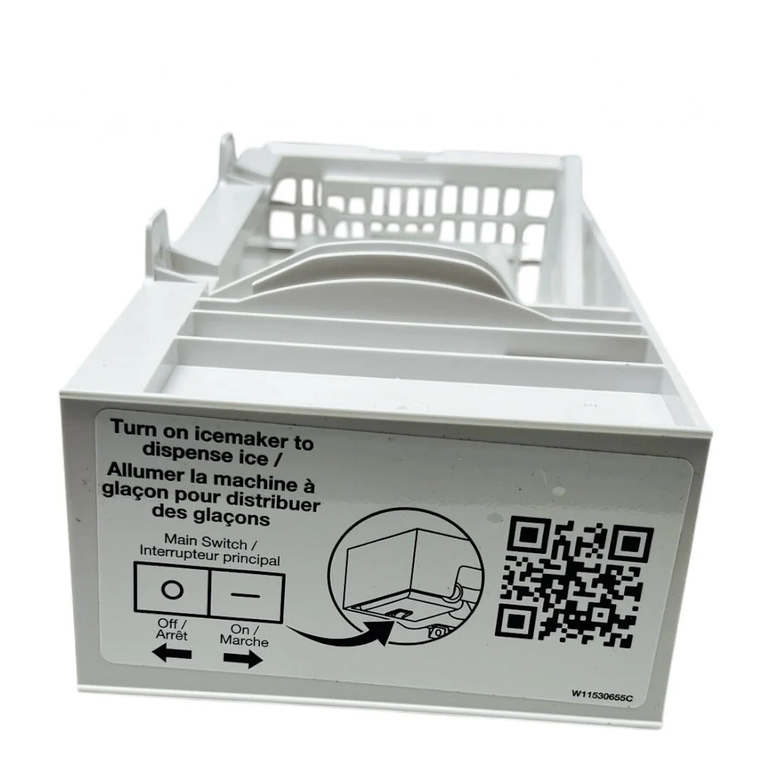 Whirlpool Refrigerator Ice Maker Assembly W11633658, W11700250