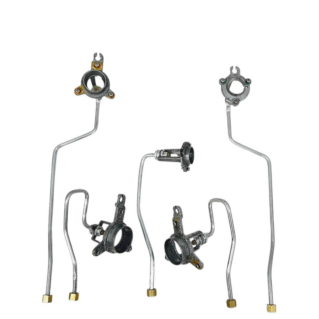 GE Range Oven Inject Burner Set WB02X24728, WB02X24725, WB02X24727