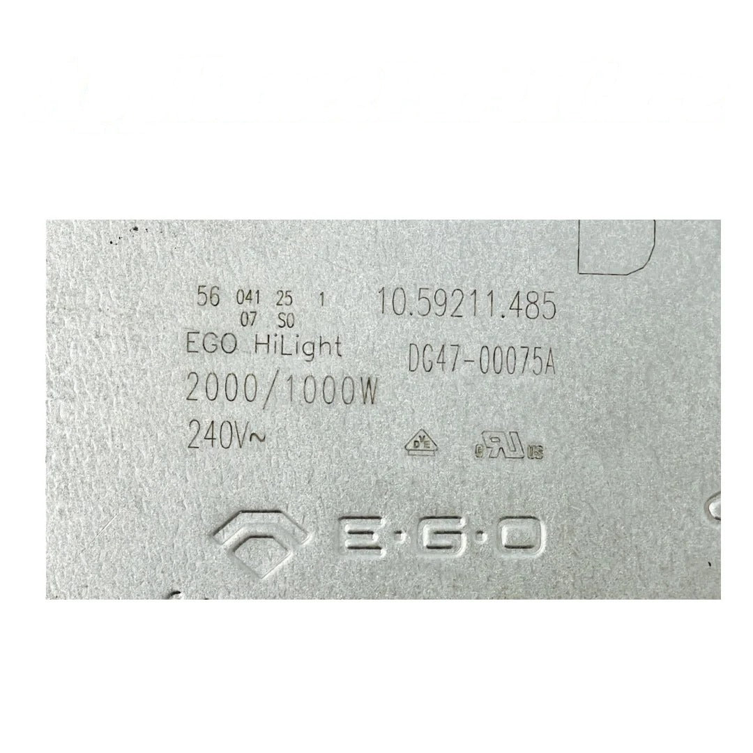 Samsung Range Oven Dual Radiant Surface Element DG47-00075A
