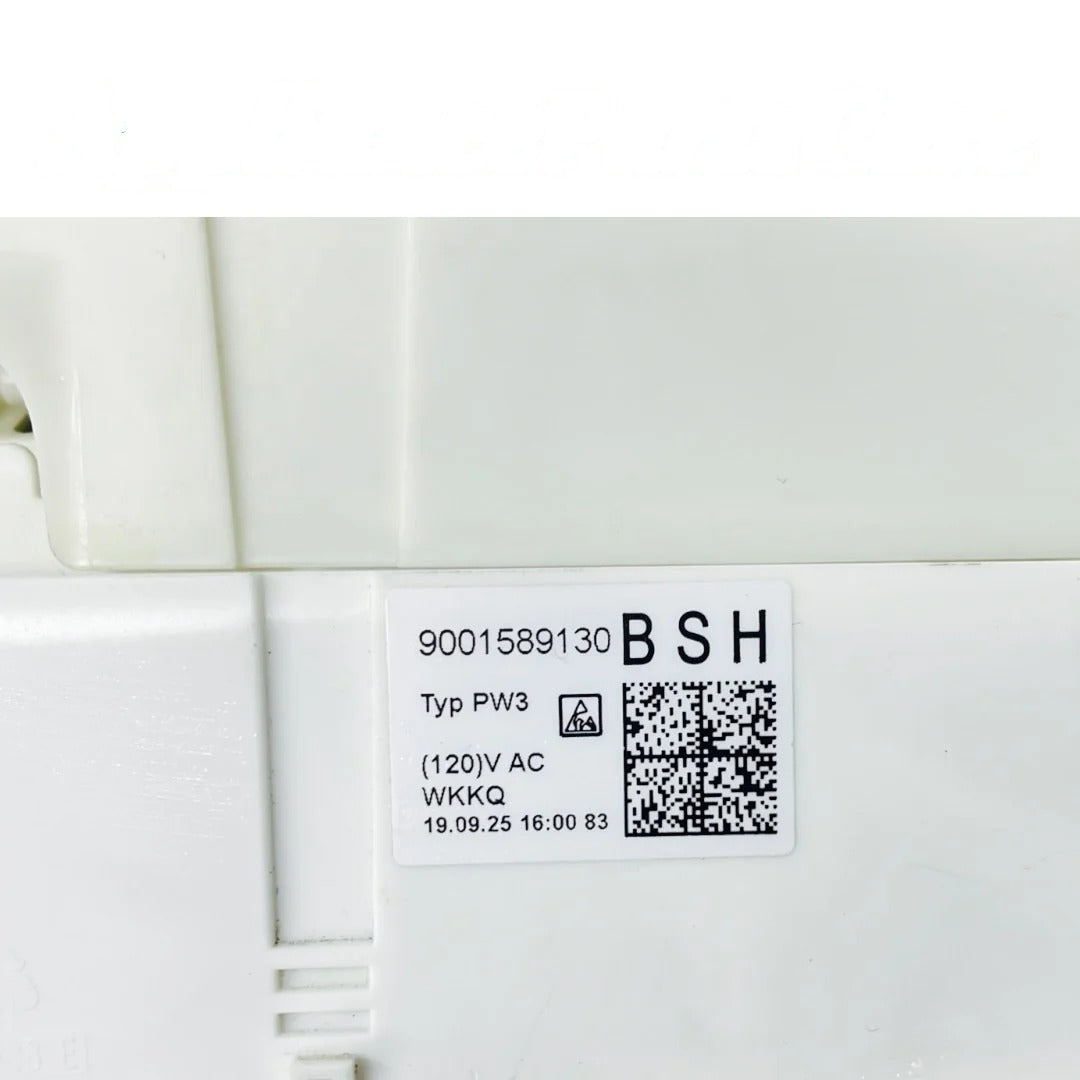 Bosch Dishwasher Electronic Control Board 9001589130
