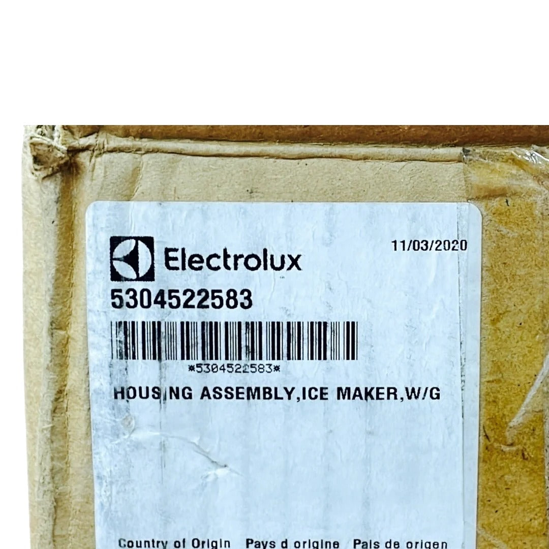 OEM Frigidaire Refrigerator Ice Maker Housing Assembly 5303918901, 5304522583