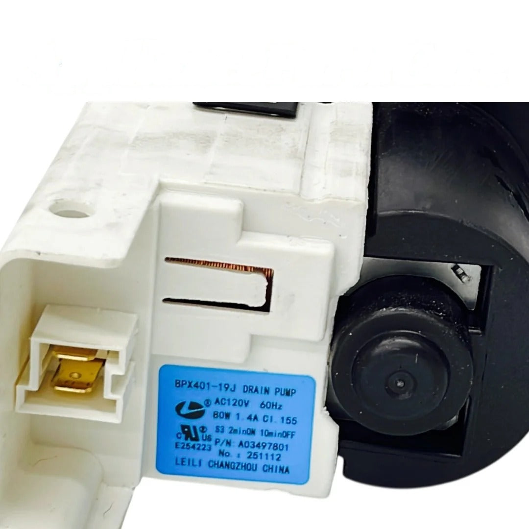 Frigidaire/Electrolux Washer Drain Pump 5304505209, A03497801