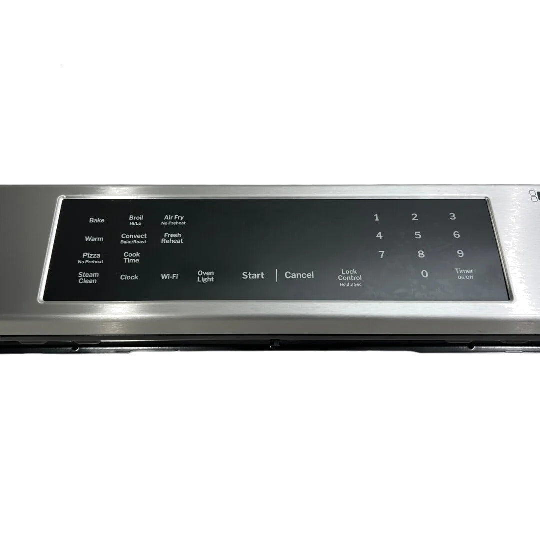 GE Range Oven Control Panel Assembly WB56X47238, WB27X48616