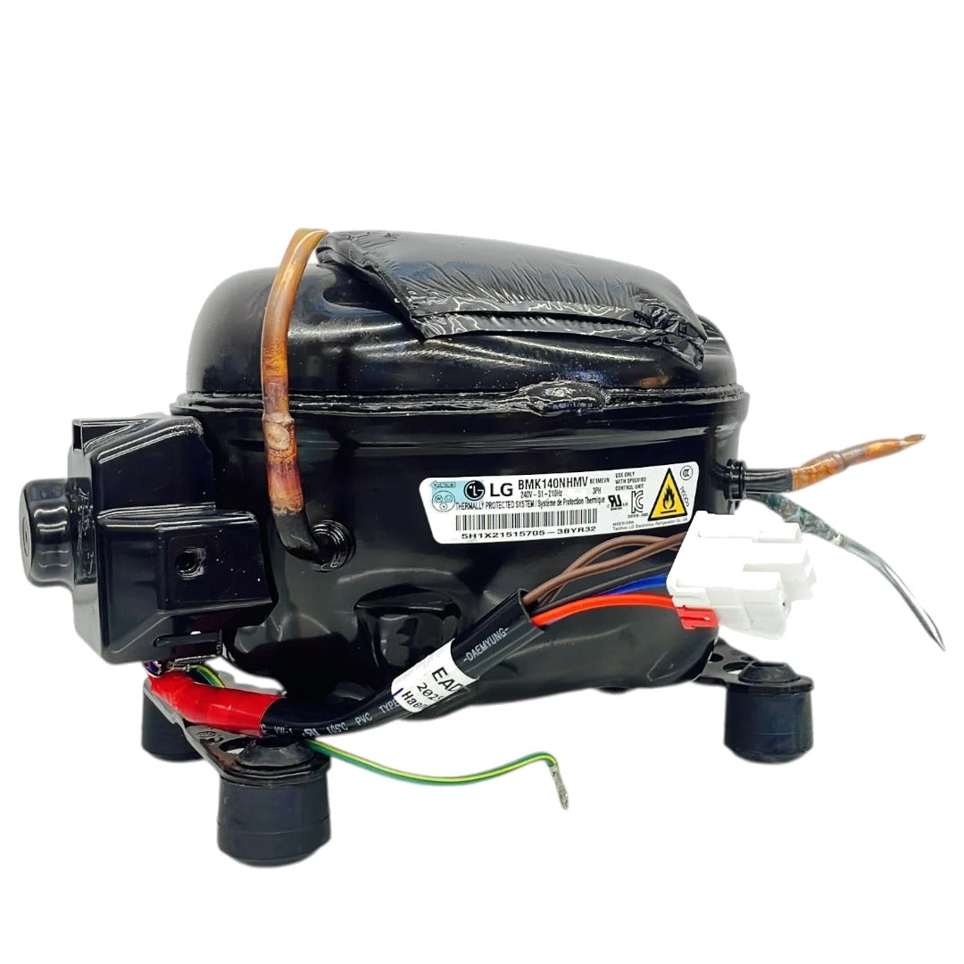 LG LS27T3230S Refrigerator Compressor BMK140NHMV, TCA37091617