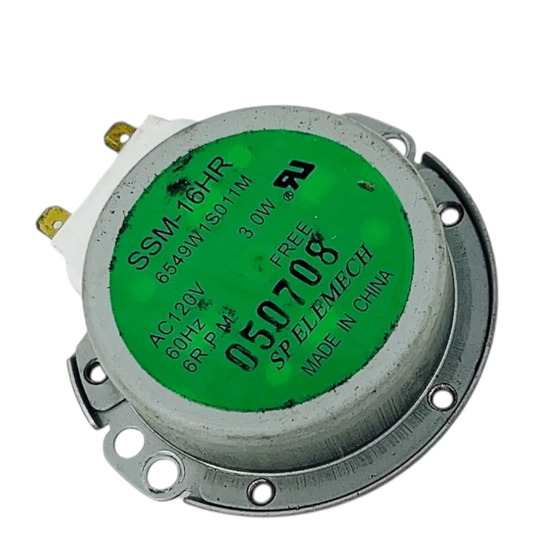 LG Microwave Turntable Motor 6549W1S011M, 6549W1S015C, 6549W1S017G, 6549W1S021A