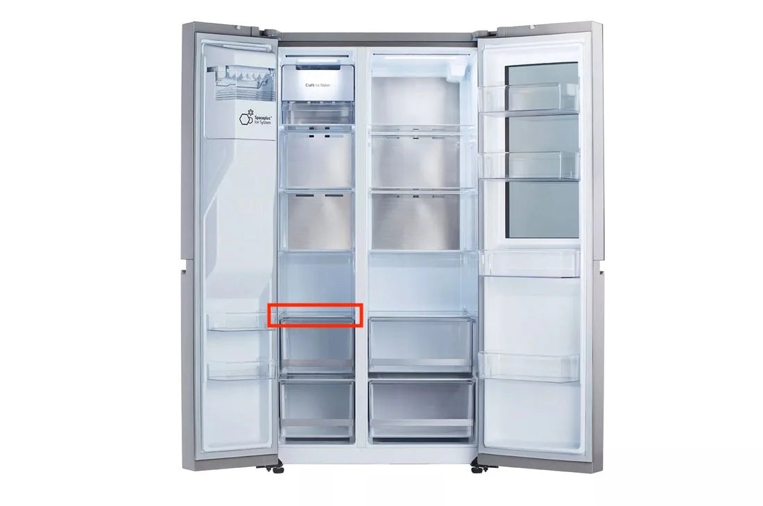 LG Refrigerator Vegetable Tray Cover Assembly ACQ30341203