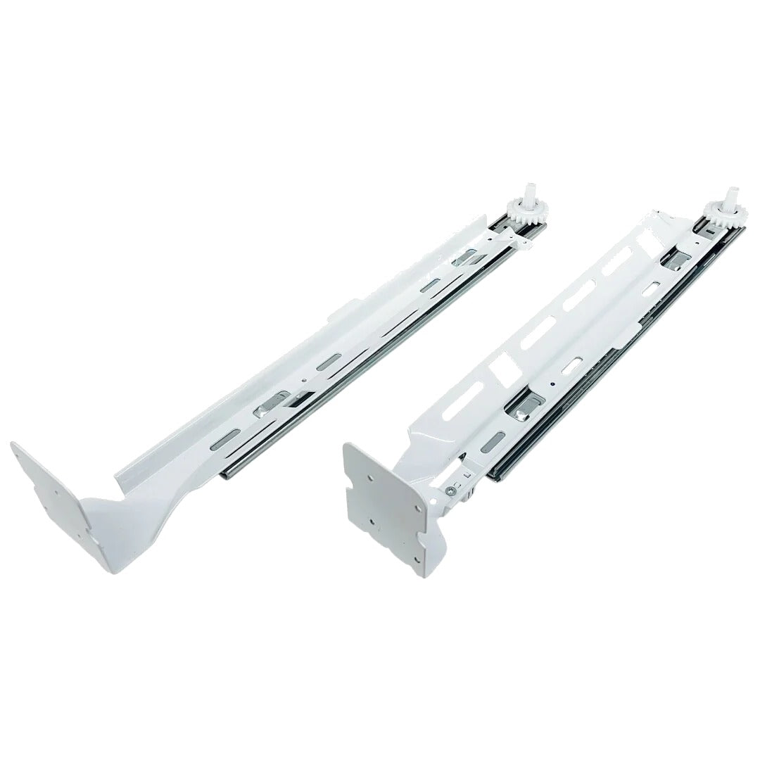 Frigidaire Refrigerator Drawer Door Rails, Middle Set 5304534896, 5304534897