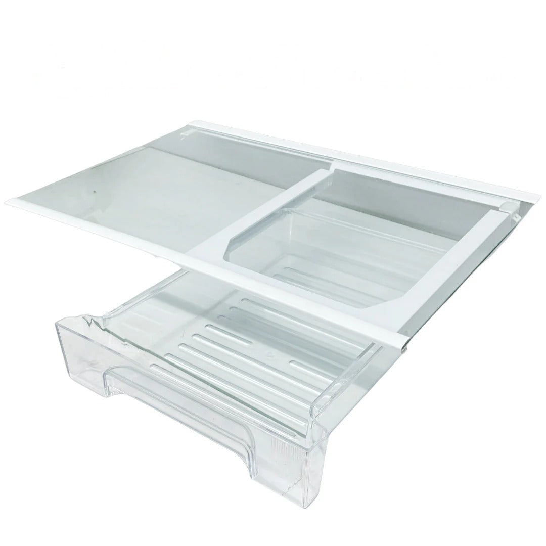 Whirlpool Refrigerator Glass Shelf w/Bin Assembly W11656636, W10815714
