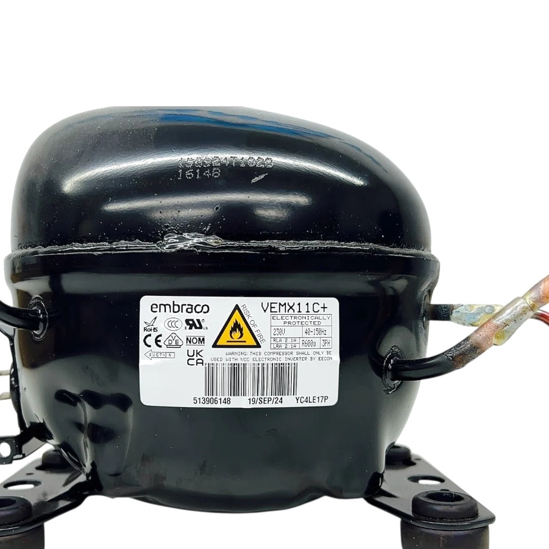 Whirlpool Refrigerator Compressor ( VEMX11C ) W11332037, W11557671