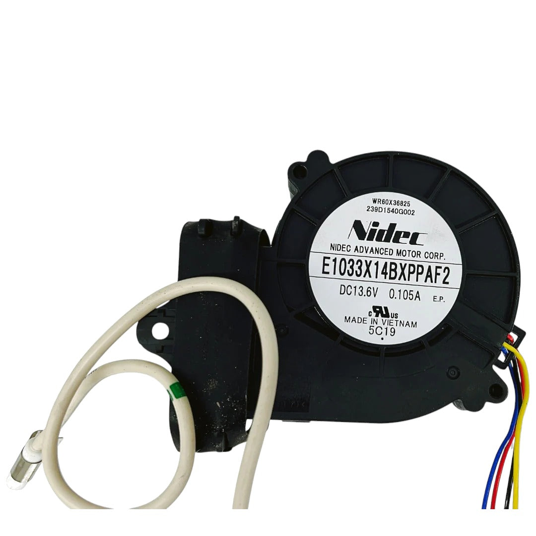 GE Refrigerator Ice Maker Fan Motor WR60X36825, WR60X10342