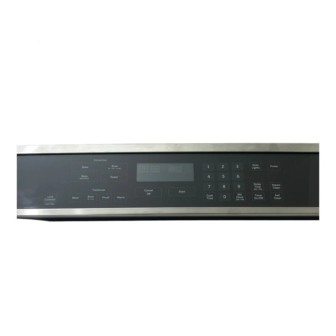 GE Range Oven Control Panel Assembly WB27T11476, WB27X20760, WB27X29602