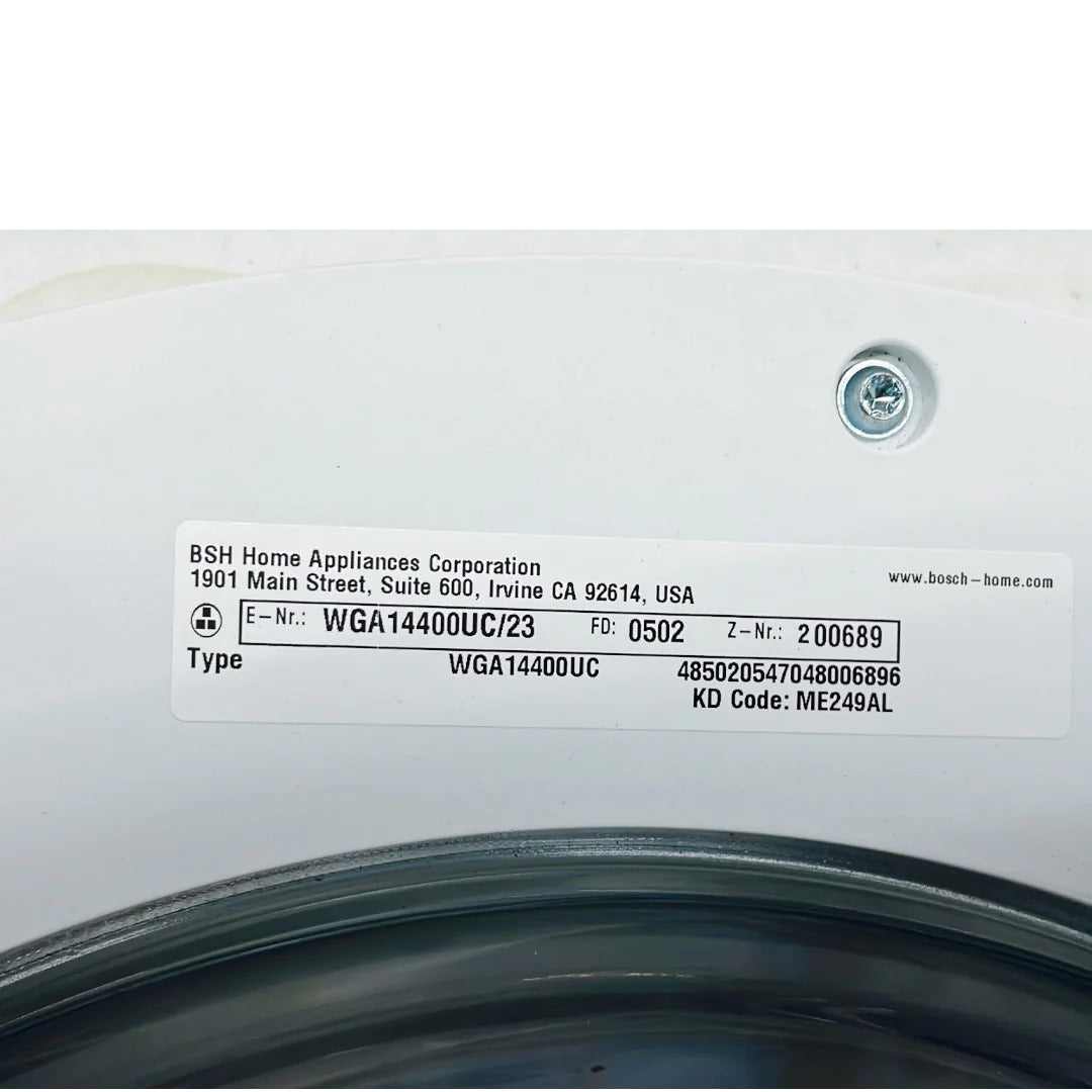 Bosch Washer Door Assembly WGA14400UC, 8001082581, 485020547048006896