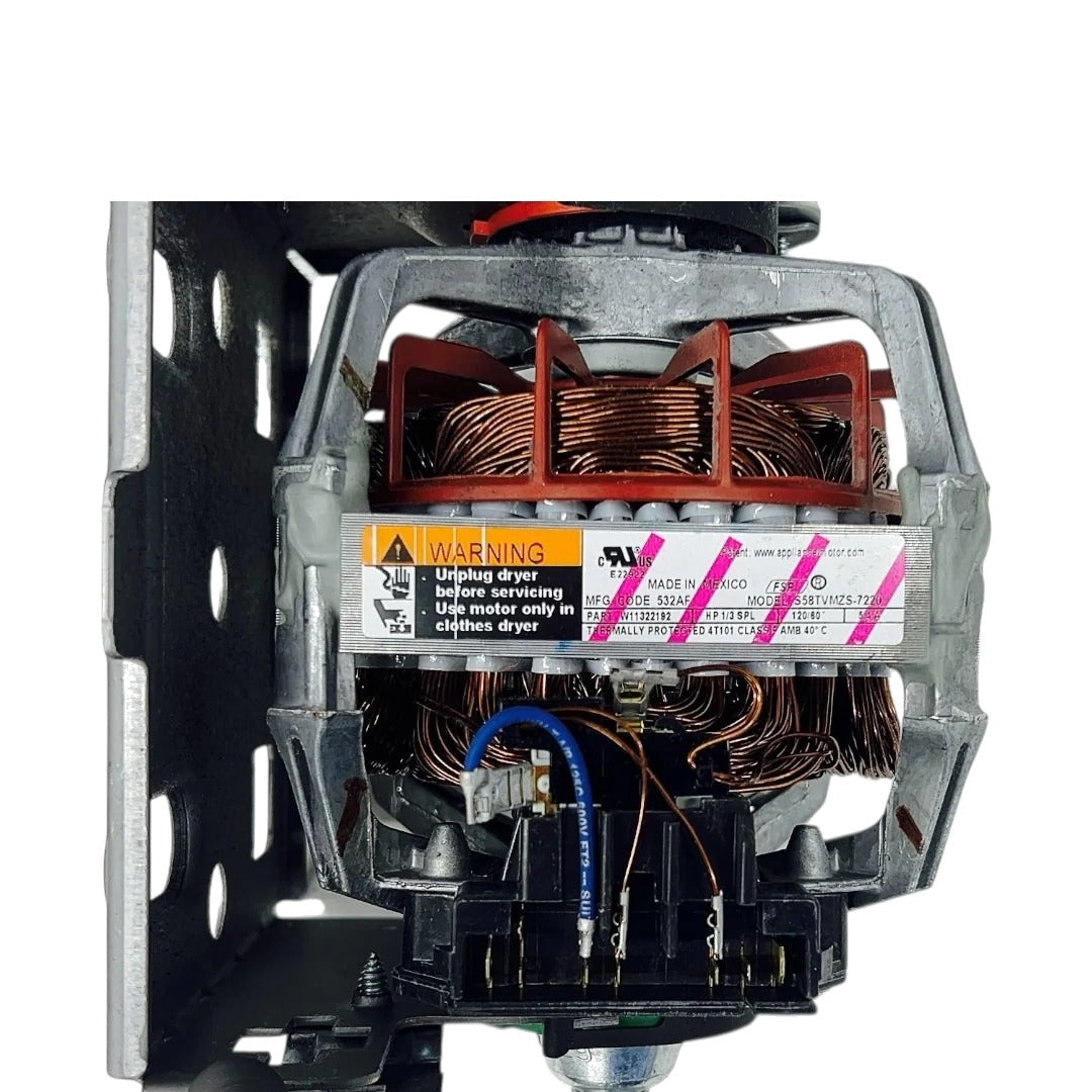 Maytag Dryer Drive Motor Assembly W11322192, W11511154, W10547287, 697772