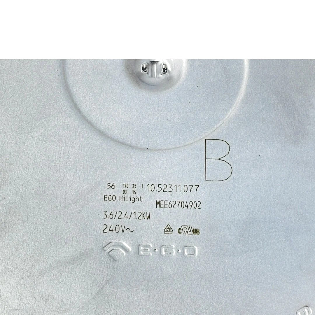 LG Range Oven Radiant Surface Element MEE62704902