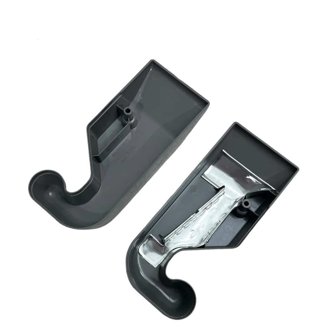 KitchenAid Refrigerator Door Hinge Cover Set W10471618, W10407158