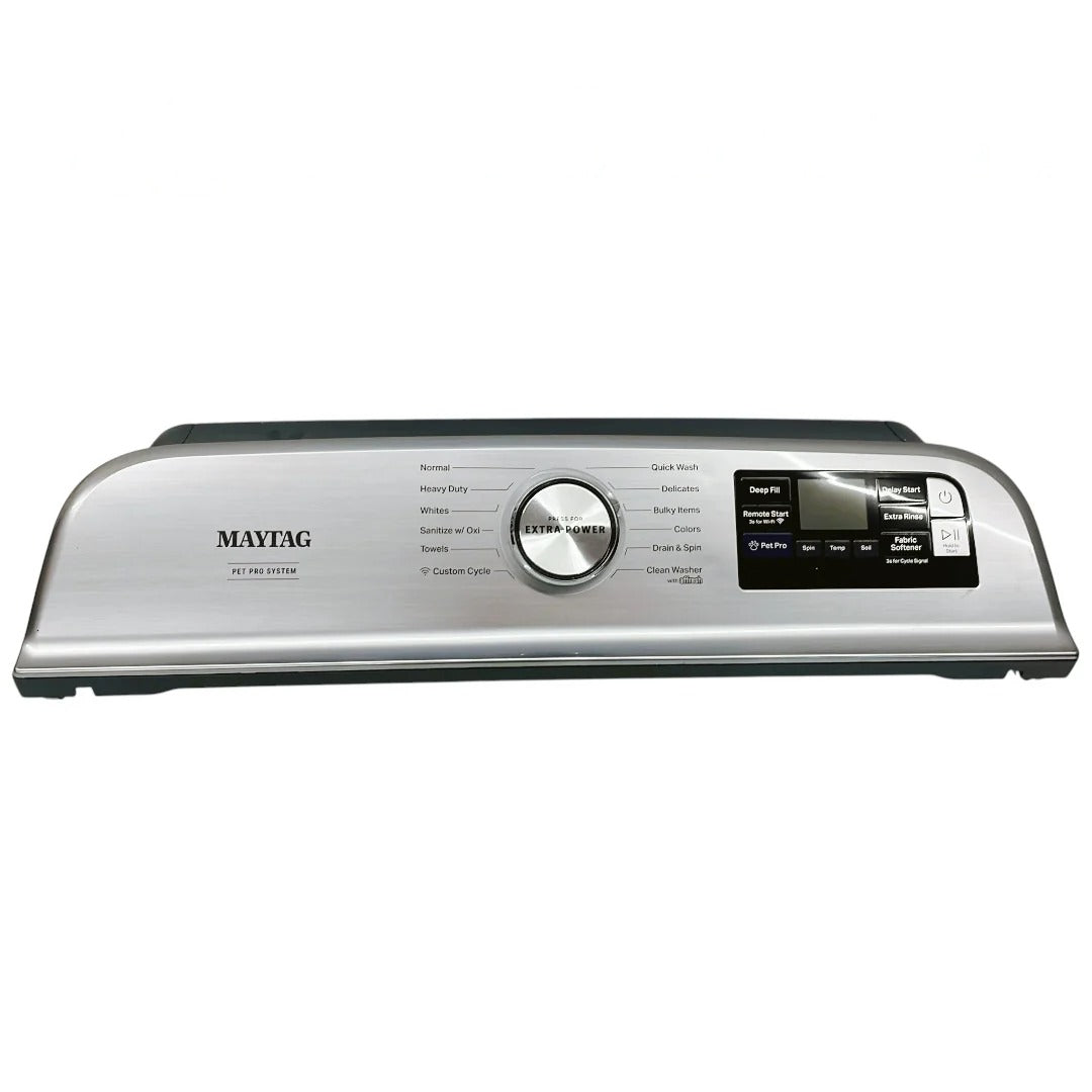 Whirlpool Washer Control Panel Assembly W11798341, W11665812, W11677920