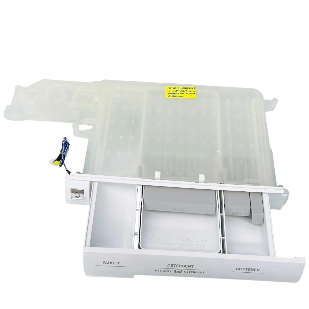 Whirlpool Washer Detergent Dispenser w/Housing W11805173, W11691784, W11570268